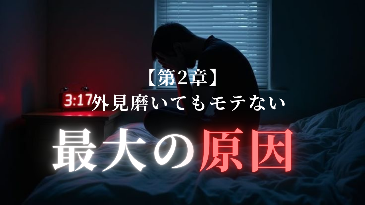 保護中: 外見磨いてもモテない　　最大の原因とは⁉︎